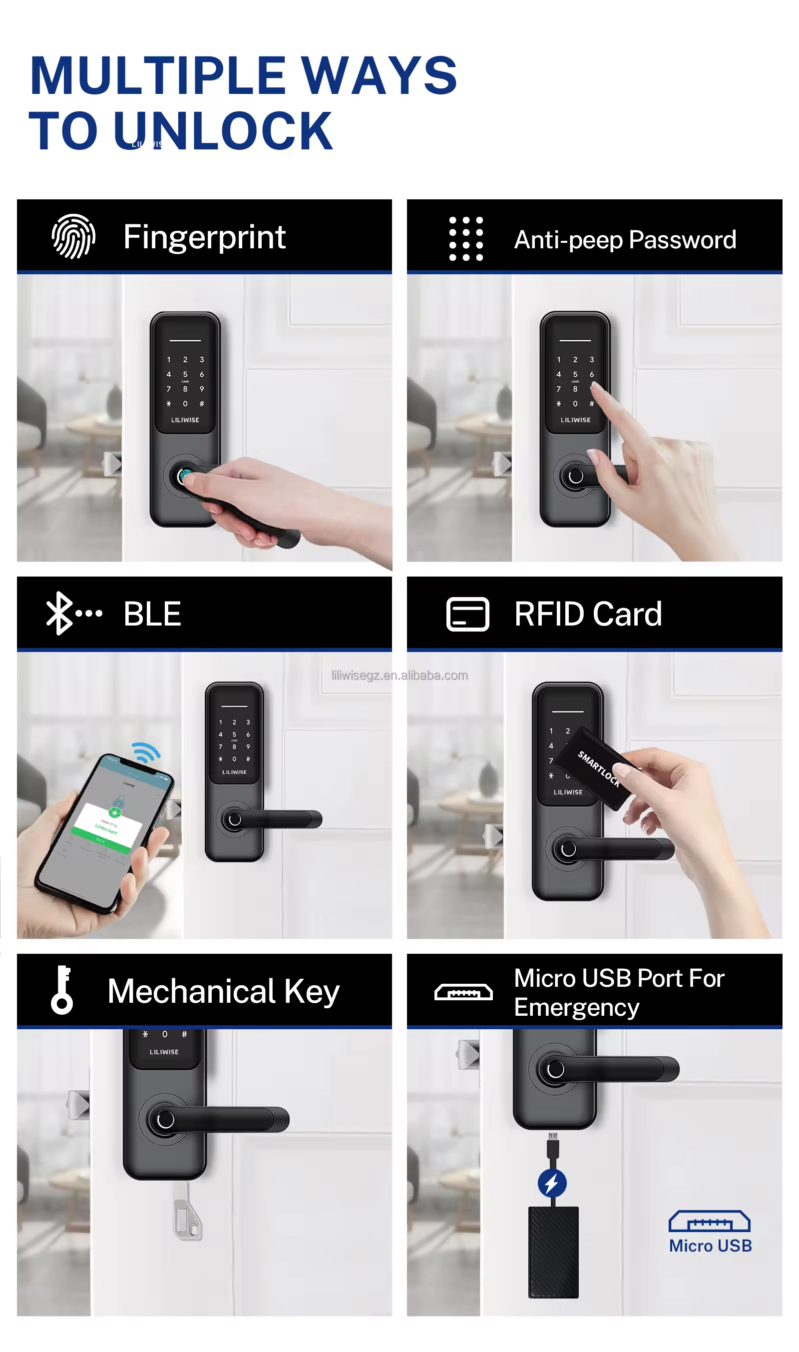 アメリカ大陸向けスマートロック Wholesale Products Suppliers and